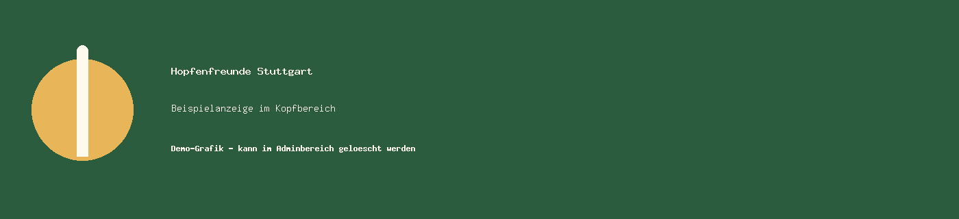 Testanzeige Hopfenfreunde